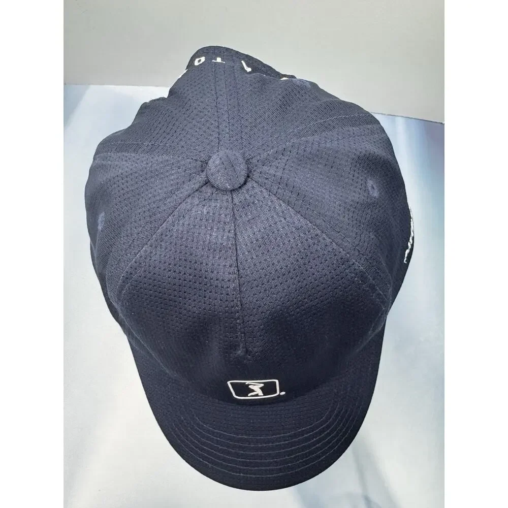 PGA Tour Golf Airflux Professional Ventilation‎ Adjustable Hat Cap Navy Blue EUC